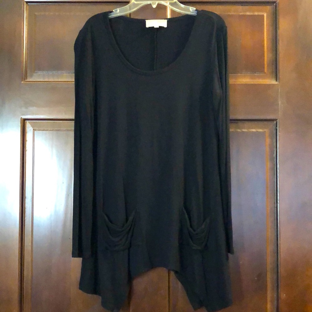 XS black long sleeve